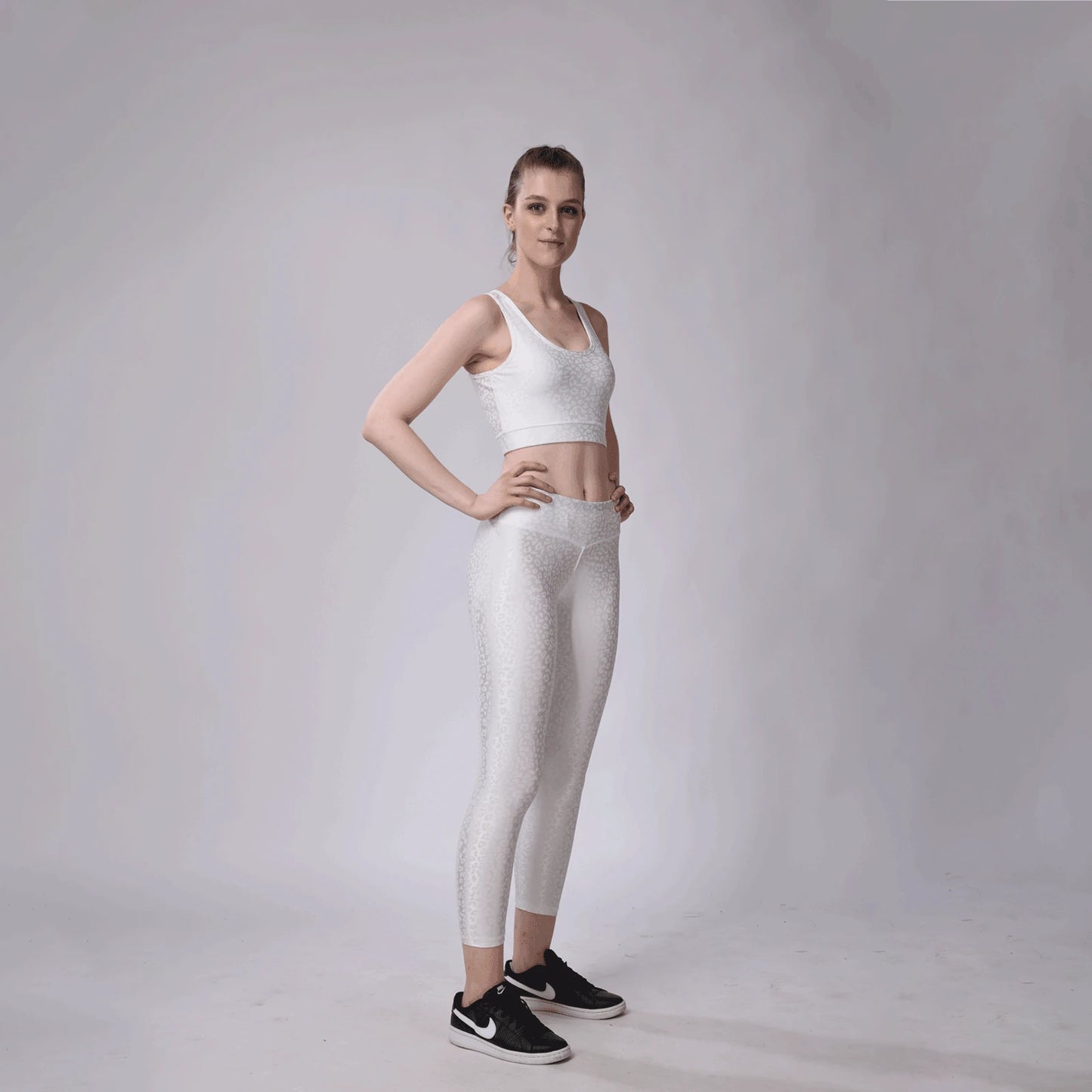 Girl’s Dynamic Leopard Anti-Moisture Special Edition Sports Bra & Tighty WS24/0017