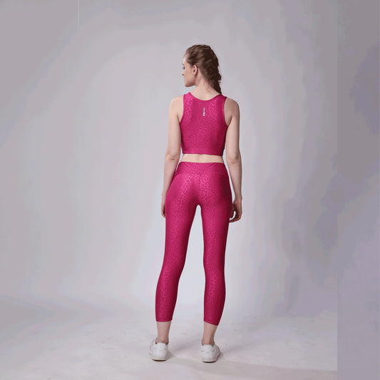 Girl’s Dynamic Leopard Anti-Moisture Special Edition Sports Bra & Tighty WS24/0017