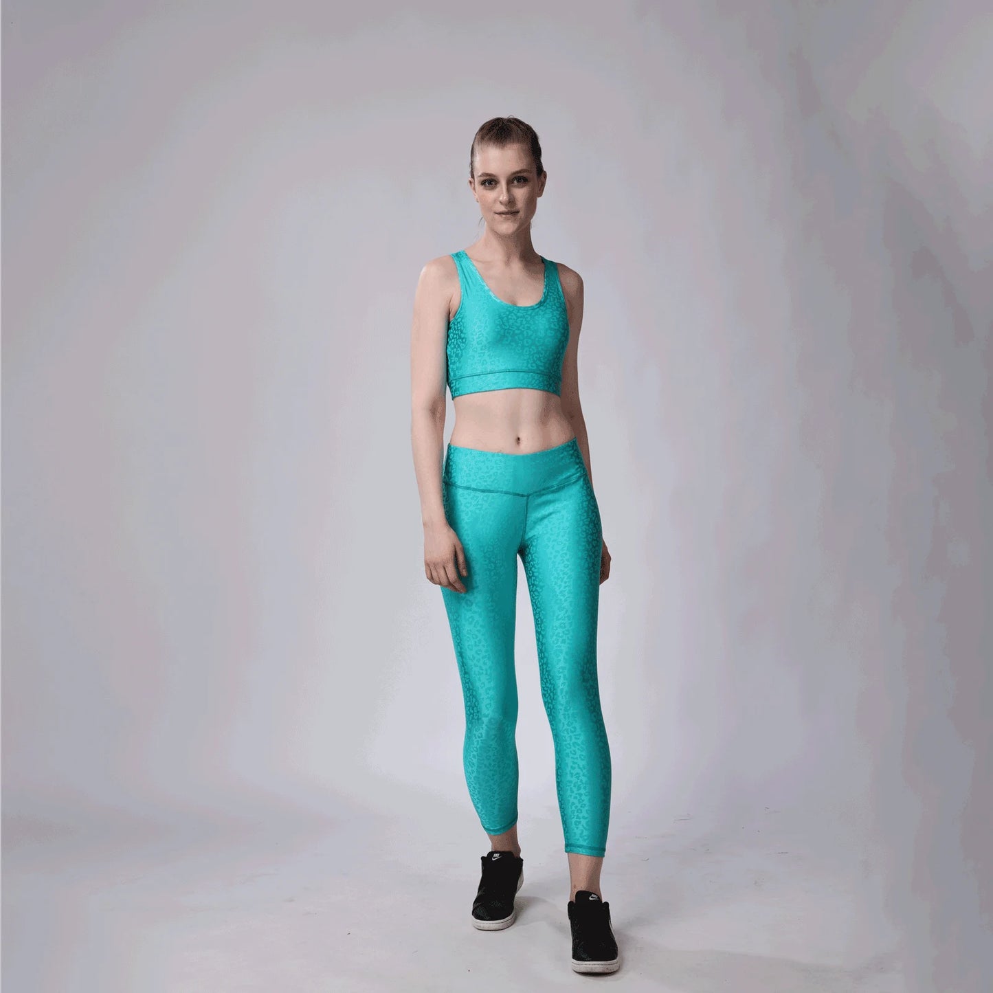Girl’s Dynamic Leopard Anti-Moisture Special Edition Sports Bra & Tighty WS24/0017