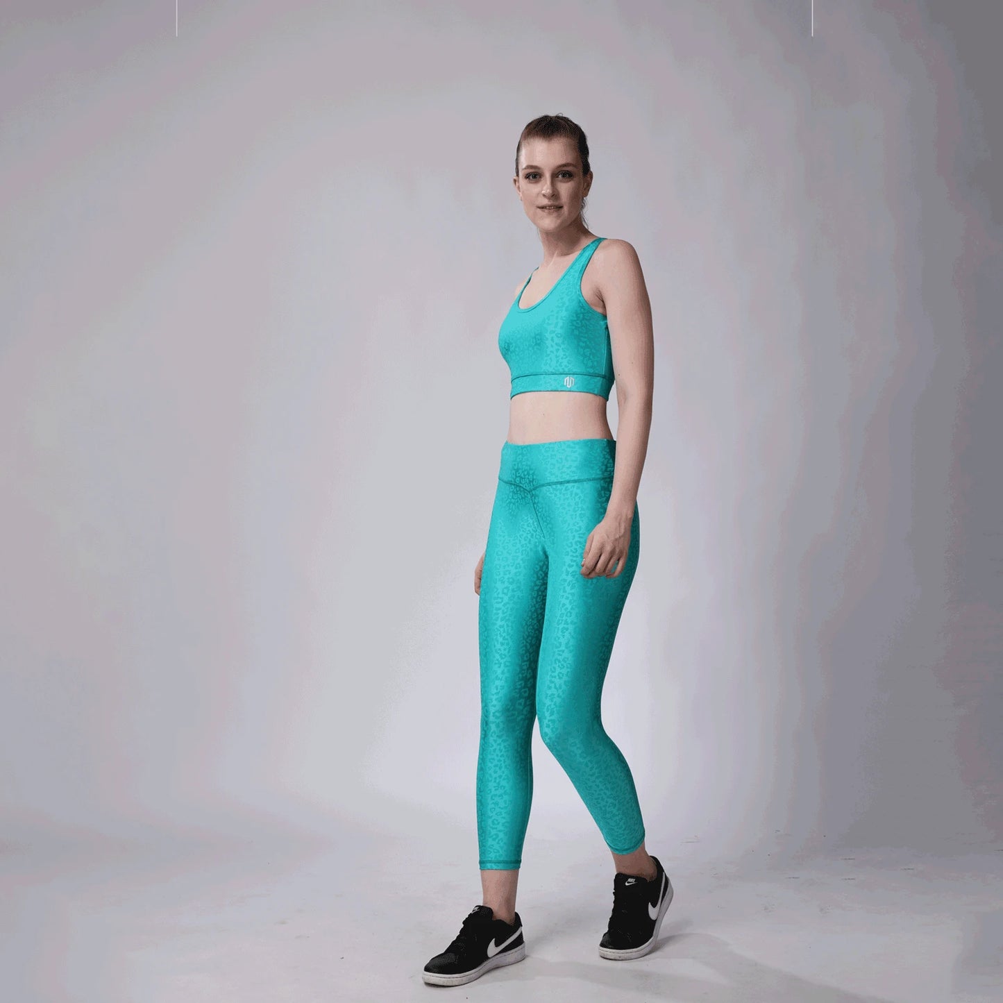 Girl’s Dynamic Leopard Anti-Moisture Special Edition Sports Bra & Tighty WS24/0017