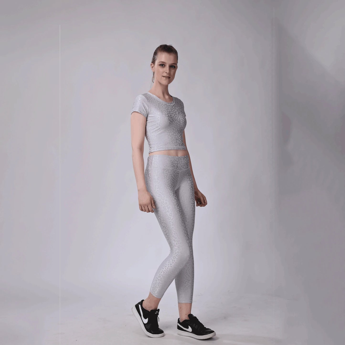 Dynamic Leopard Anti-Moisture Special Edition Crop Top & Tighty