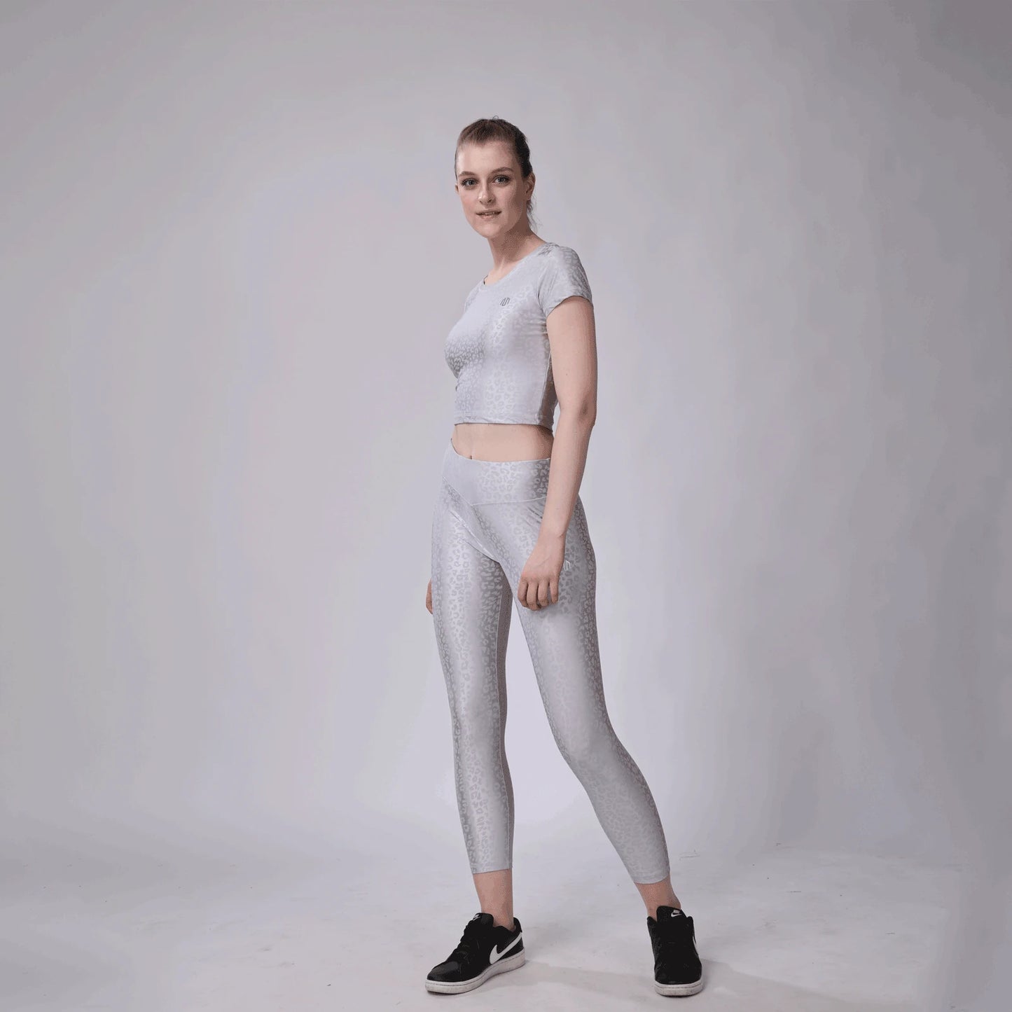 Dynamic Leopard Anti-Moisture Special Edition Crop Top & Tighty