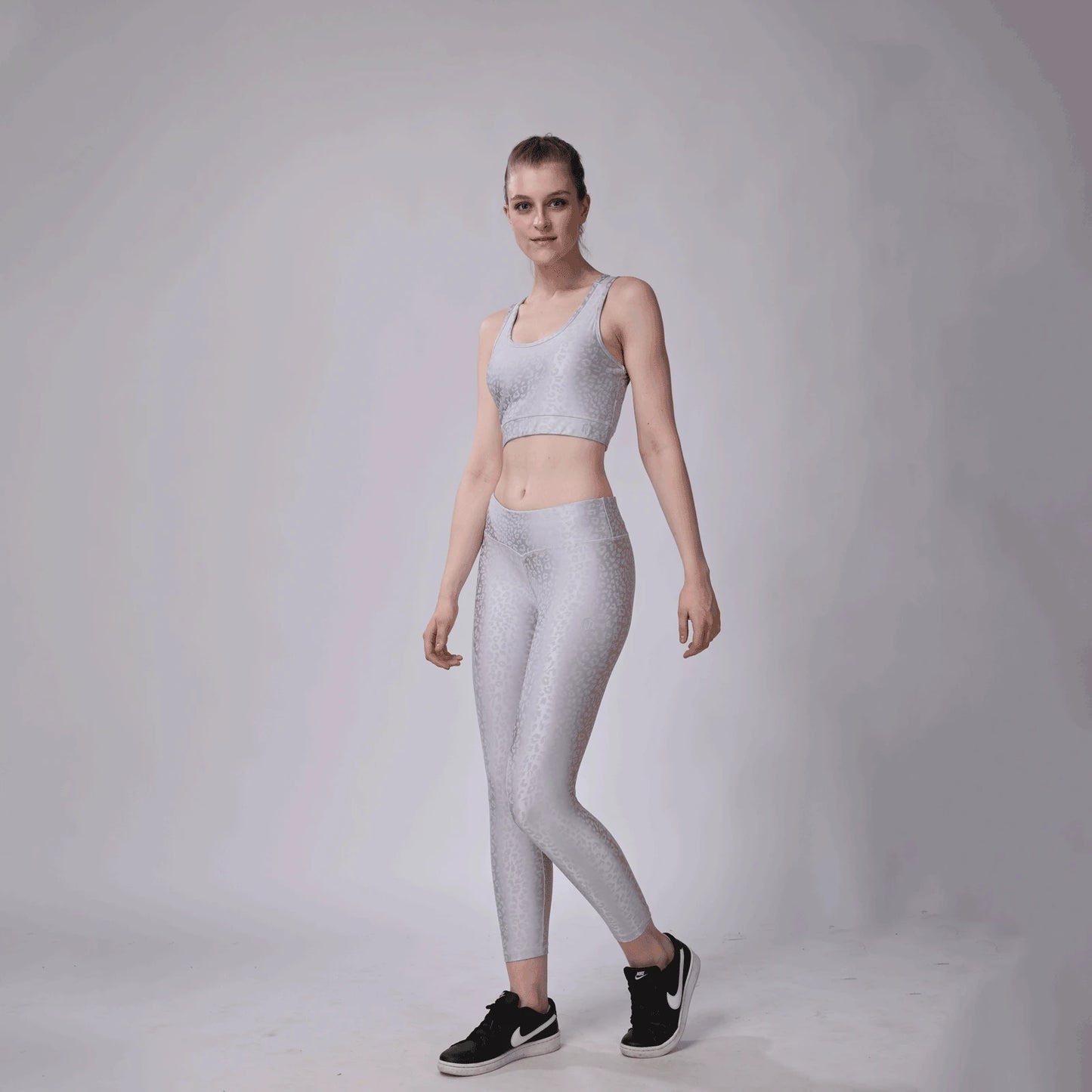 Girl’s Dynamic Leopard Anti-Moisture Special Edition Sports Bra & Tighty WS24/0017