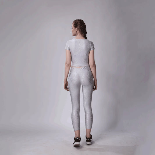 Dynamic Leopard Anti-Moisture Special Edition Crop Top & Tighty WS24/0018