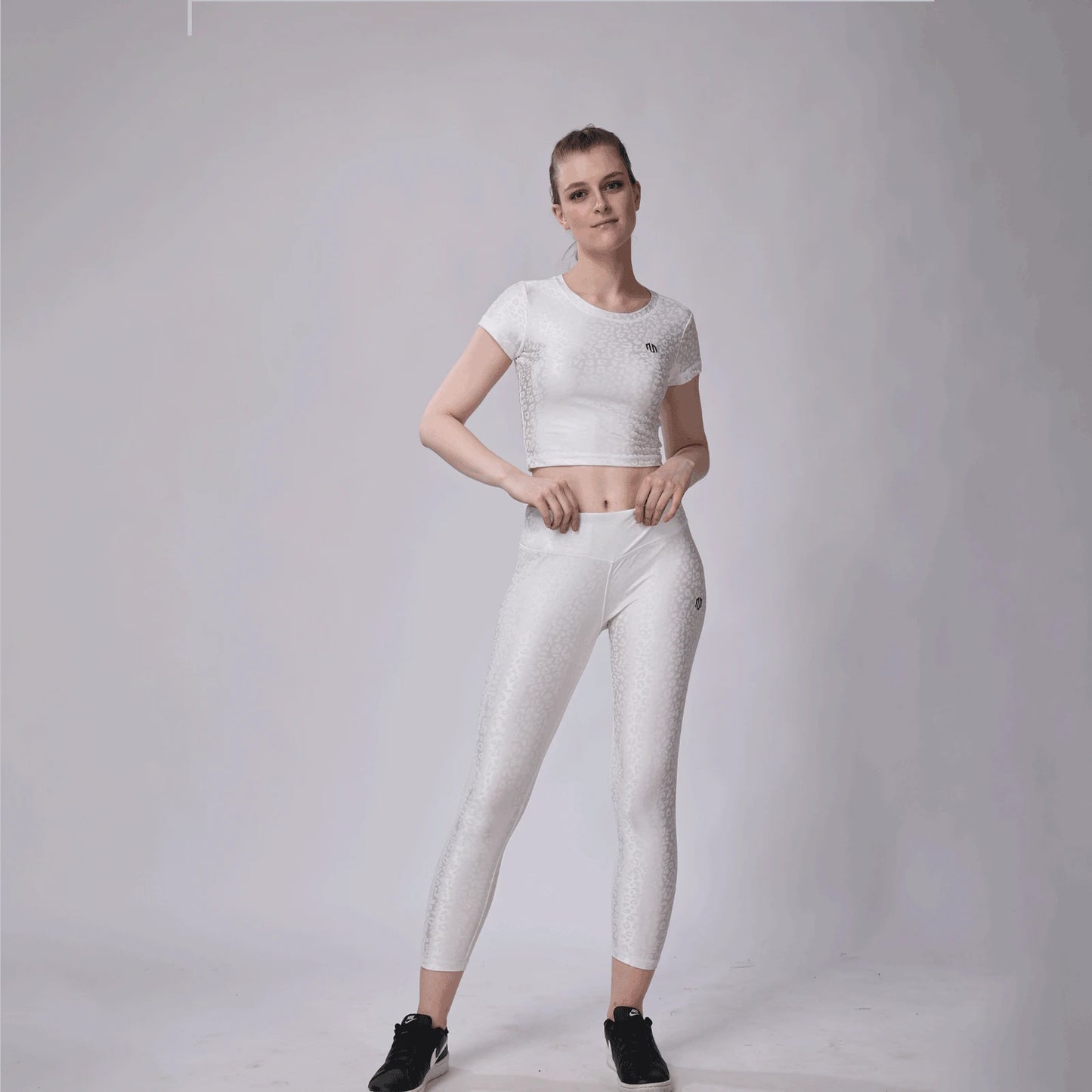 Dynamic Leopard Anti-Moisture Special Edition Crop Top & Tighty