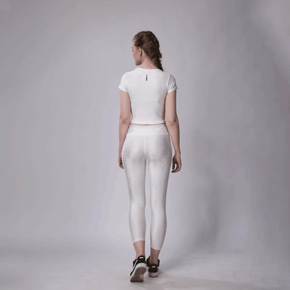 Dynamic Leopard Anti-Moisture Special Edition Crop Top & Tighty