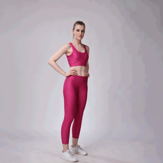 Girl’s Dynamic Leopard Anti-Moisture Special Edition Sports Bra & Tighty WS24/0017