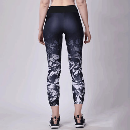 Girls Ombre Textured Leggings